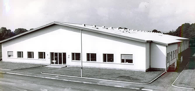 1974 - nouvelle usine Abtey à Heimsbrunn