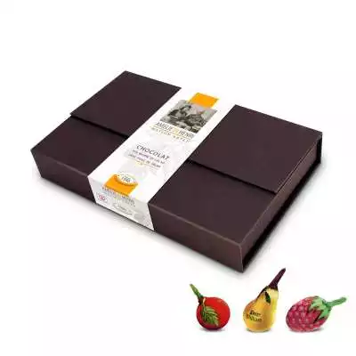 Petit Coffret Prestige Liqueurs de Fruits (au chocolat noir)