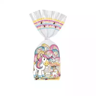Sachet 20 oeufs licorne à cacher (au chocolat au lait) - abtey