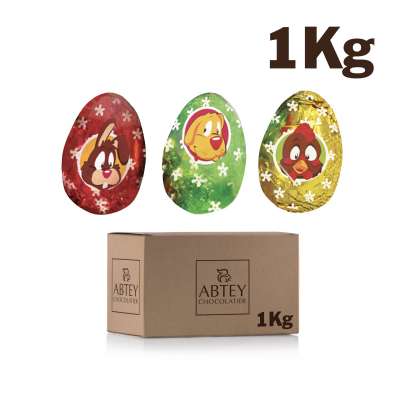 Vrac 1 Kg oeuf de vache (au chocolat au lait)
