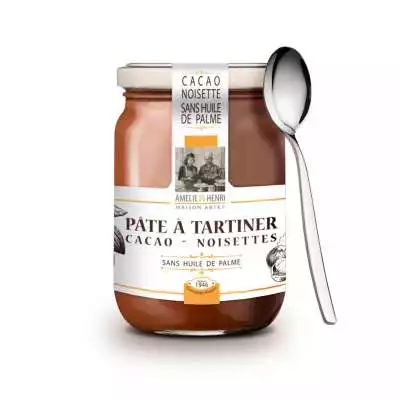 Pâte à tartiner Cacao - Noisettes sans huile de palme