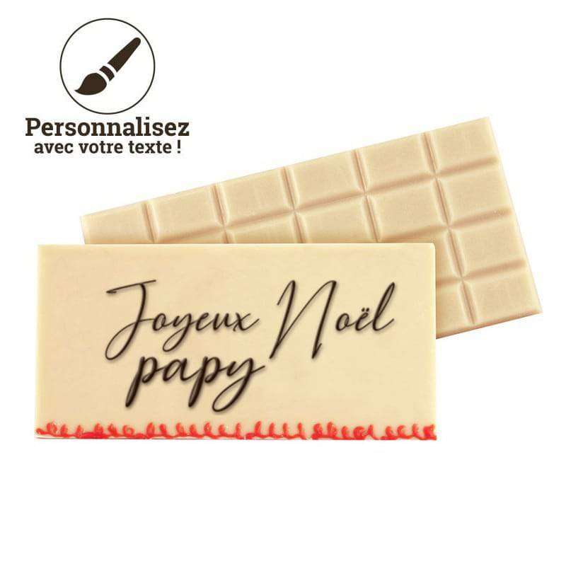 Tablette de Chocolat Noir Pure Origine Joyeux Noël