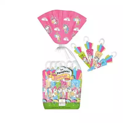 Sachet Parapluies Licorne (au chocolat au lait)