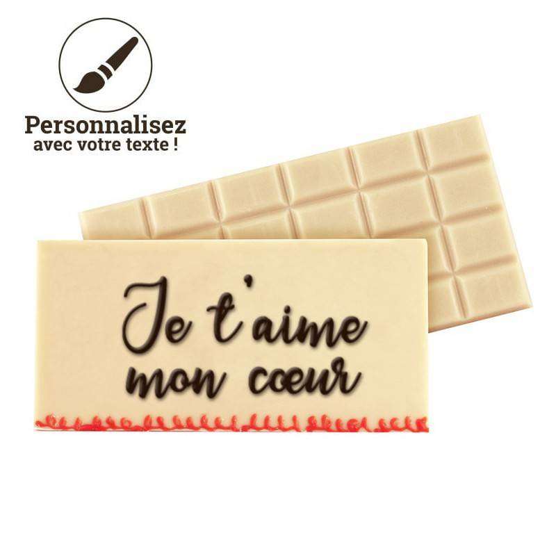 Tablette de chocolat personnalisé Si tu peux supporter prénom tu peux tout  supporter dans la vie white - Sacs & Accessoires