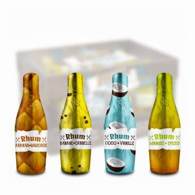 Casier bois Rhum Arrangé (chocolat noir à la liqueur)