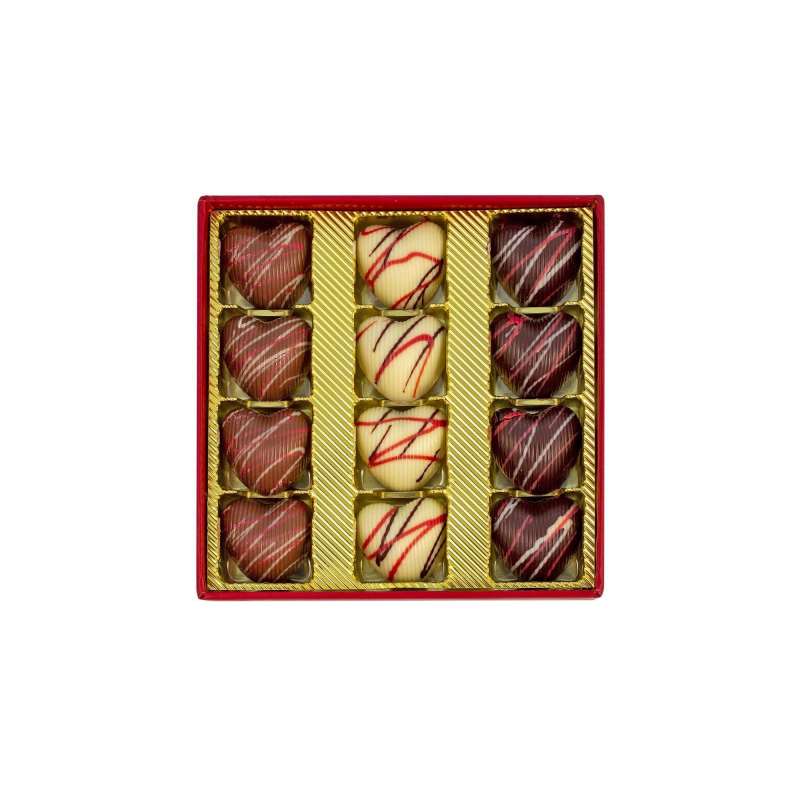 Panier cadeaux ( F )  Chocolaterie Au Coeur Fondant