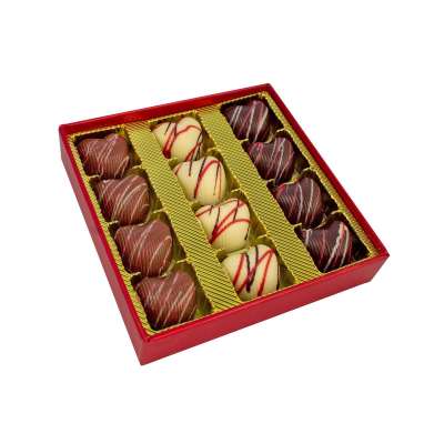 Boîte Cadeau Coeurs Assortis