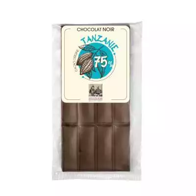Tablette de chocolat noir origine Tanzanie 75%