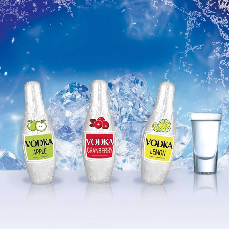 Casier Ice Vodka Chocolats Noirs Fourres A La Liqueur De Vodka
