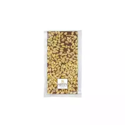Tablette en chocolat au lait avec des cornflakes