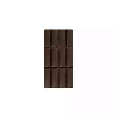 Tablette au chocolat noir décorée "Bonne Année"