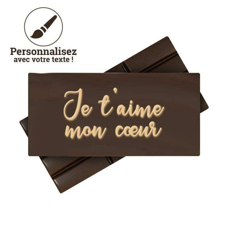 Tablette Chocolat personnalisée 