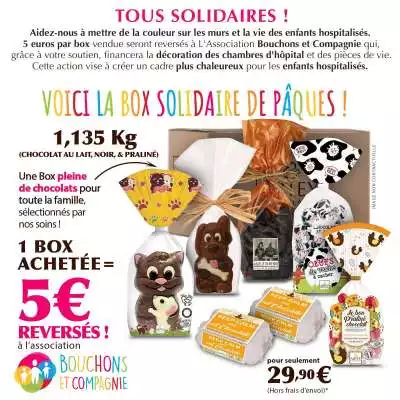 Box Solidaire de Pâques au profit de "BOUCHON ET COMPAGNIE