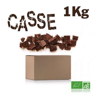 Vrac 1 Kg CASSE (au chocolat au lait BIO)