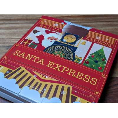 Calendrier pour enfant Santa Express (au chocolat au lait)