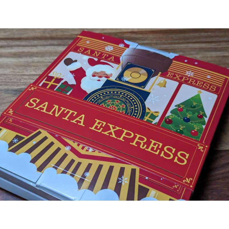Calendrier pour enfant Santa Express (au chocolat au lait)