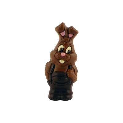 Moulage Lulu le Lapin (au chocolat au lait décoré)