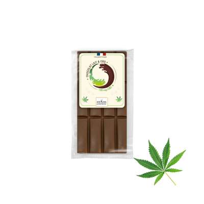 Tablette Chocolat au Lait au CBD