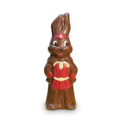 Wonder Lapine (au chocolat au lait décoré)