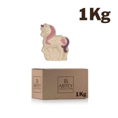 Vrac 1 Kg mini licorne (au chocolat blanc)