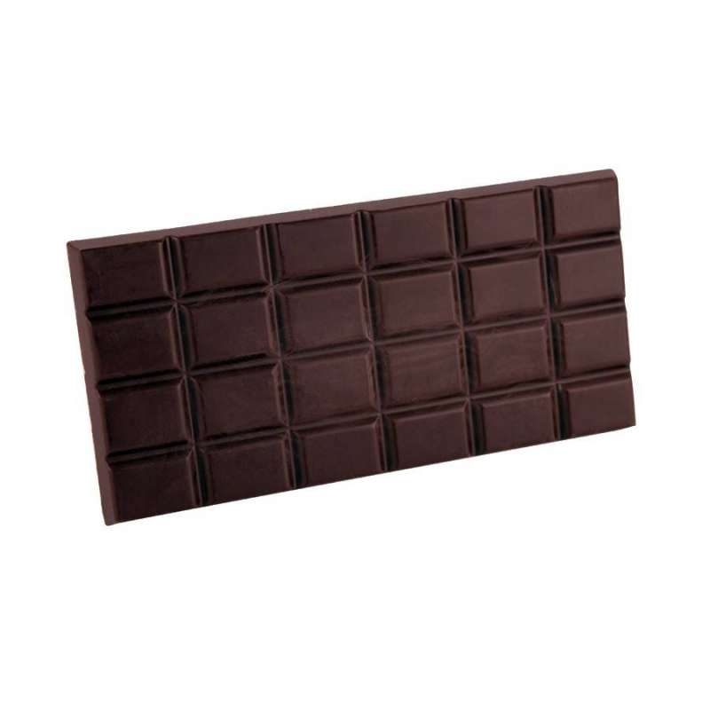Tablette au chocolat noir à personnaliser