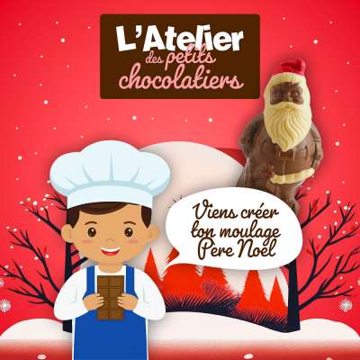 Atelier Moulage de Père Noel : Samedi 7/12/2024 à 14h00