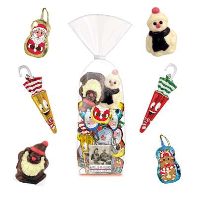 Opération SPA : Grand Assortiment de Noël (au chocolat au lait) avec un Bol Chien