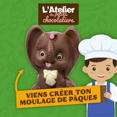 Atelier de Pâques Betty l’Eléphant : Samedi 22/03/2024 à 10h00