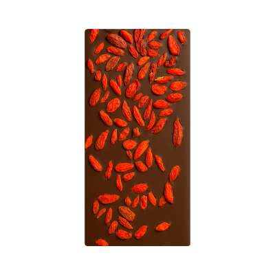Tablette chocolat noir aux baies de goji