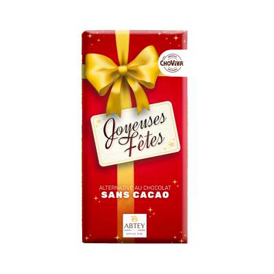 Tablette au Choviva au lait Joyeuses Fêtes