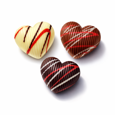 Boîte Cadeau Coeurs Assortis