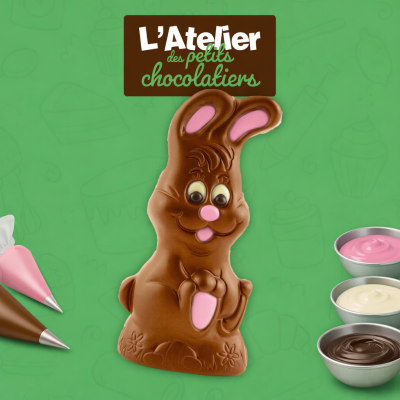 Atelier de Pâques Croquin le Lapin : Samedi 21/03/2026 à 14h00