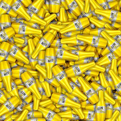 Vrac 1 Kg Bouteille ChoViva à la liqueur de Gin Tonic