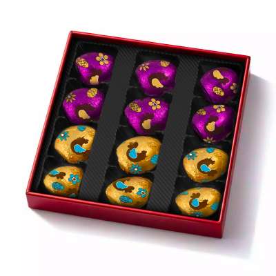 Boîte Cadeau 12 Oeufs pralinés assortis