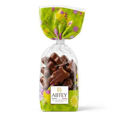 Sachet ourson guimauve chocolat au lait