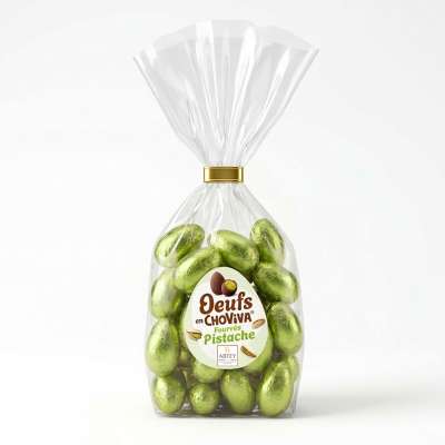 Sachet Oeufs Choviva fourrés Pistache