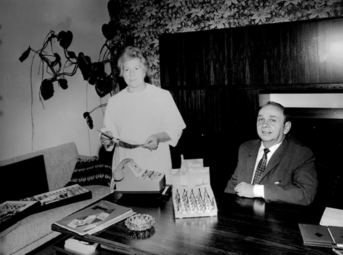 Le couple Abtey... Au bureau !