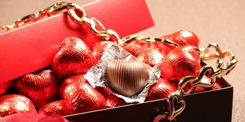 Un cadeau chocolat pour la Saint Valentin