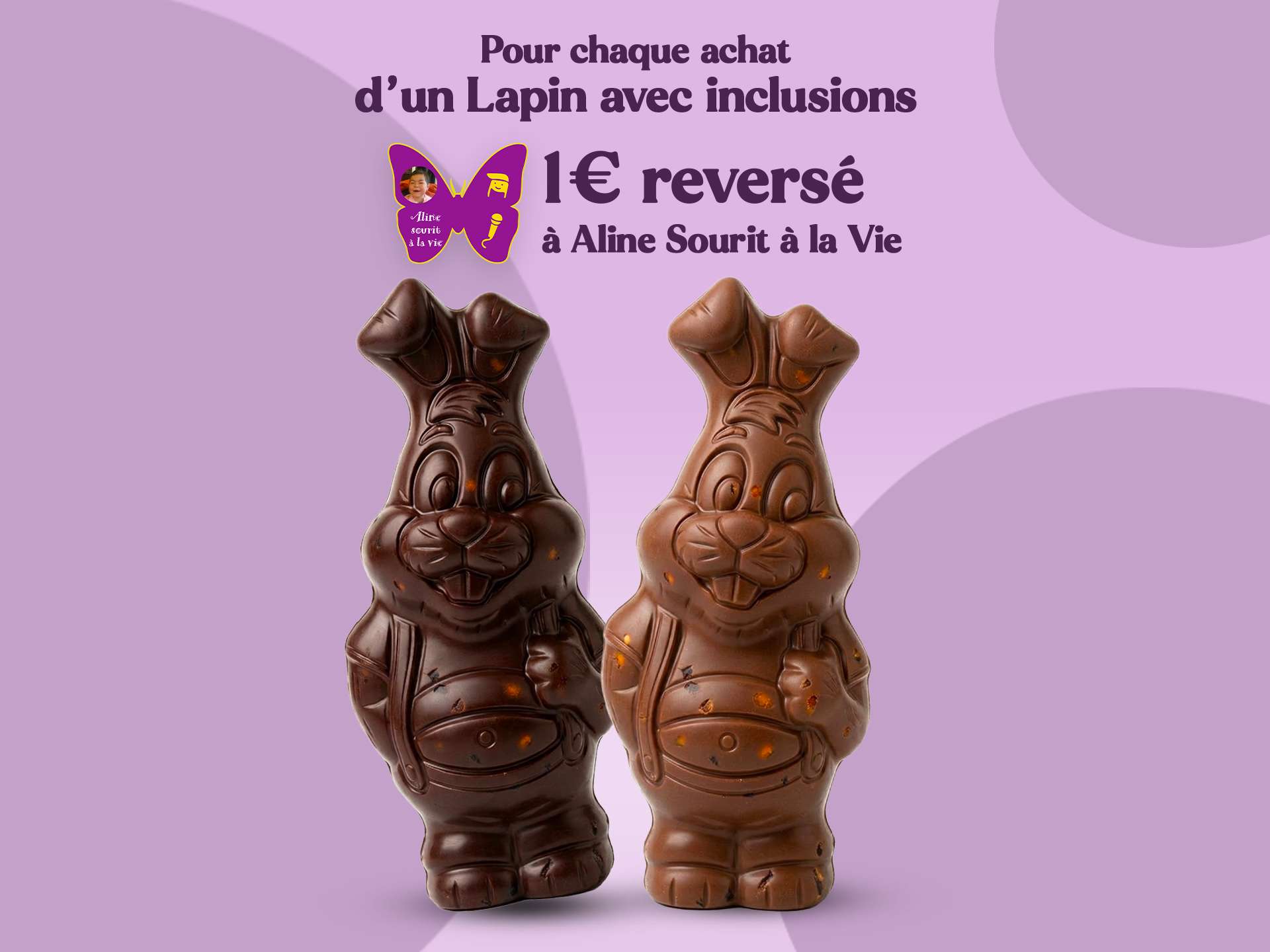 Aline Sourit à la Vie